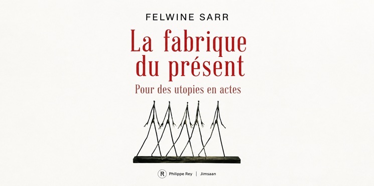 غلاف كتاب La Fabrique du présent لفلوين سار
